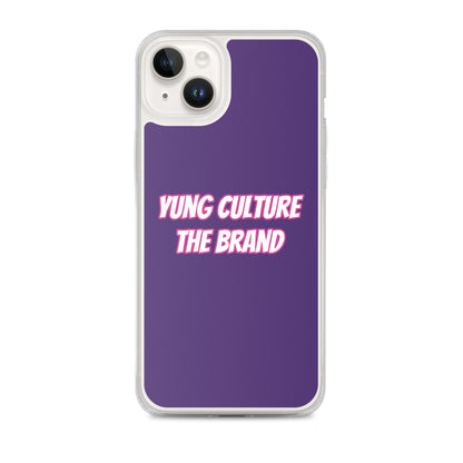 Yung Culture The Brand - Clear Case for iPhone® (Purple)