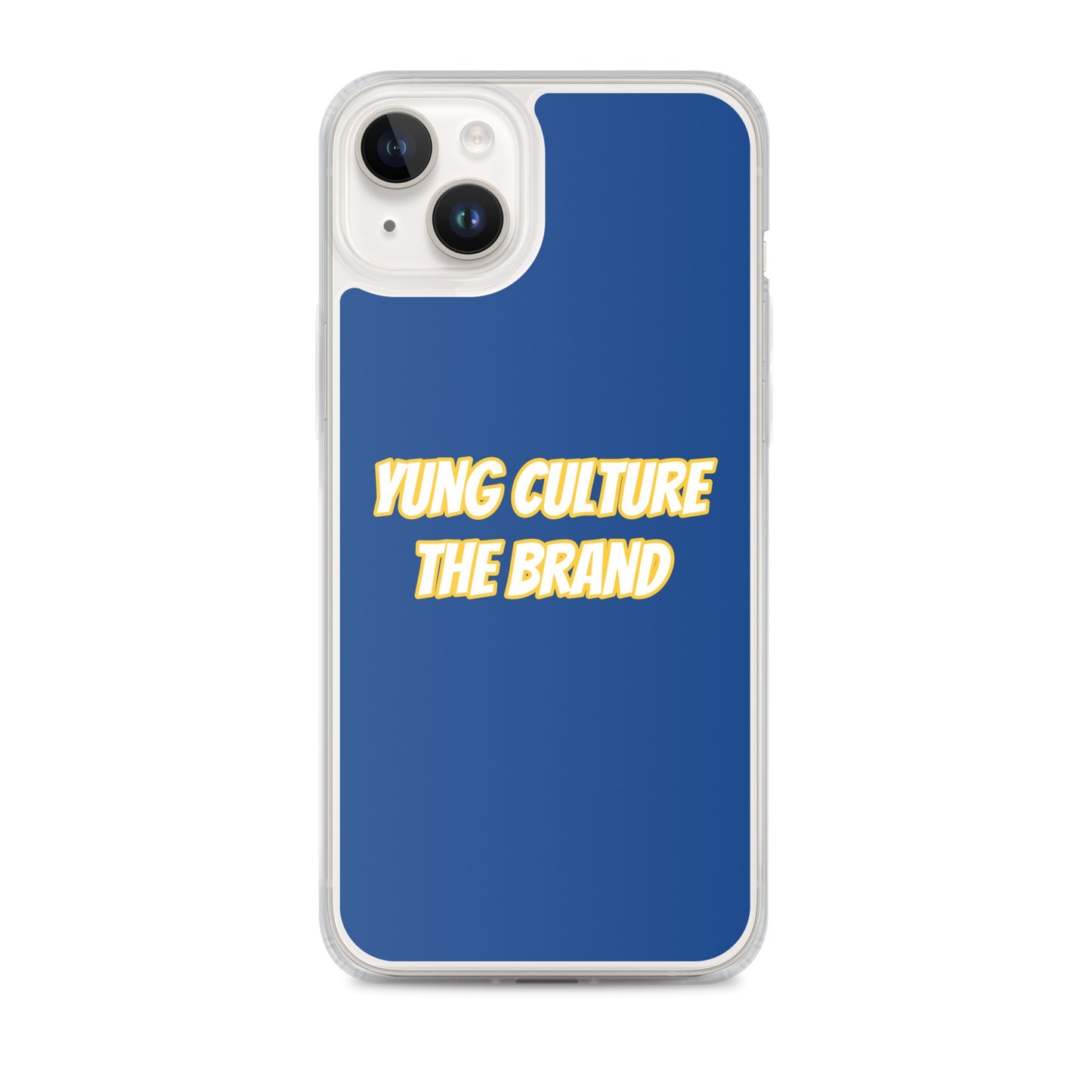 Yung Culture The Brand - Clear Case for iPhone® (Dark Cerulean)