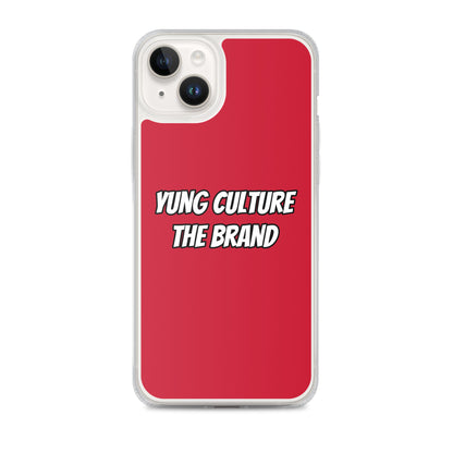 Yung Culture The Brand - Clear Case for iPhone® (Red)