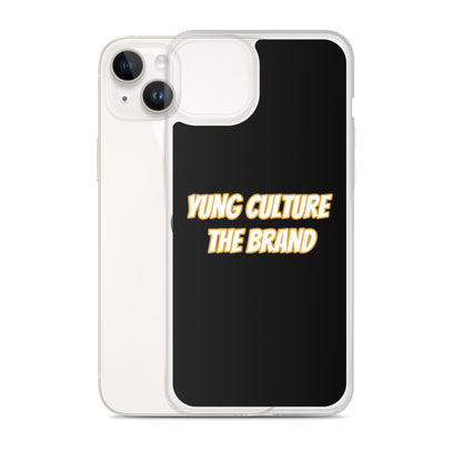 Yung Culture The Brand - Clear Case for iPhone® (Black)