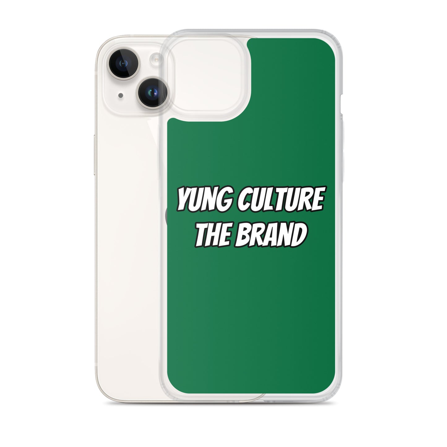 Yung Culture The Brand - Clear Case for iPhone® (Jewel)