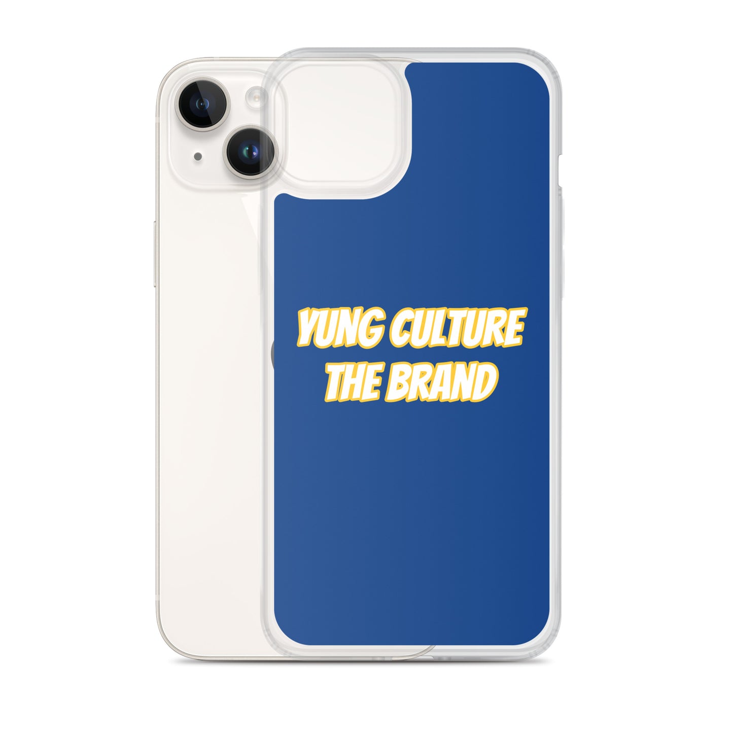 Yung Culture The Brand - Clear Case for iPhone® (Dark Cerulean)