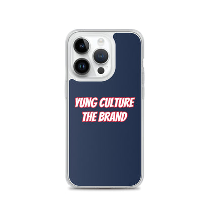 Yung Culture The Brand - Clear Case for iPhone® (Navy)