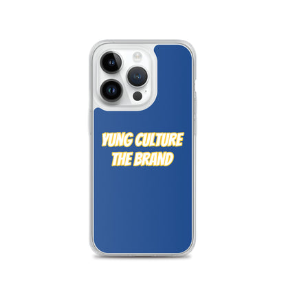 Yung Culture The Brand - Clear Case for iPhone® (Dark Cerulean)