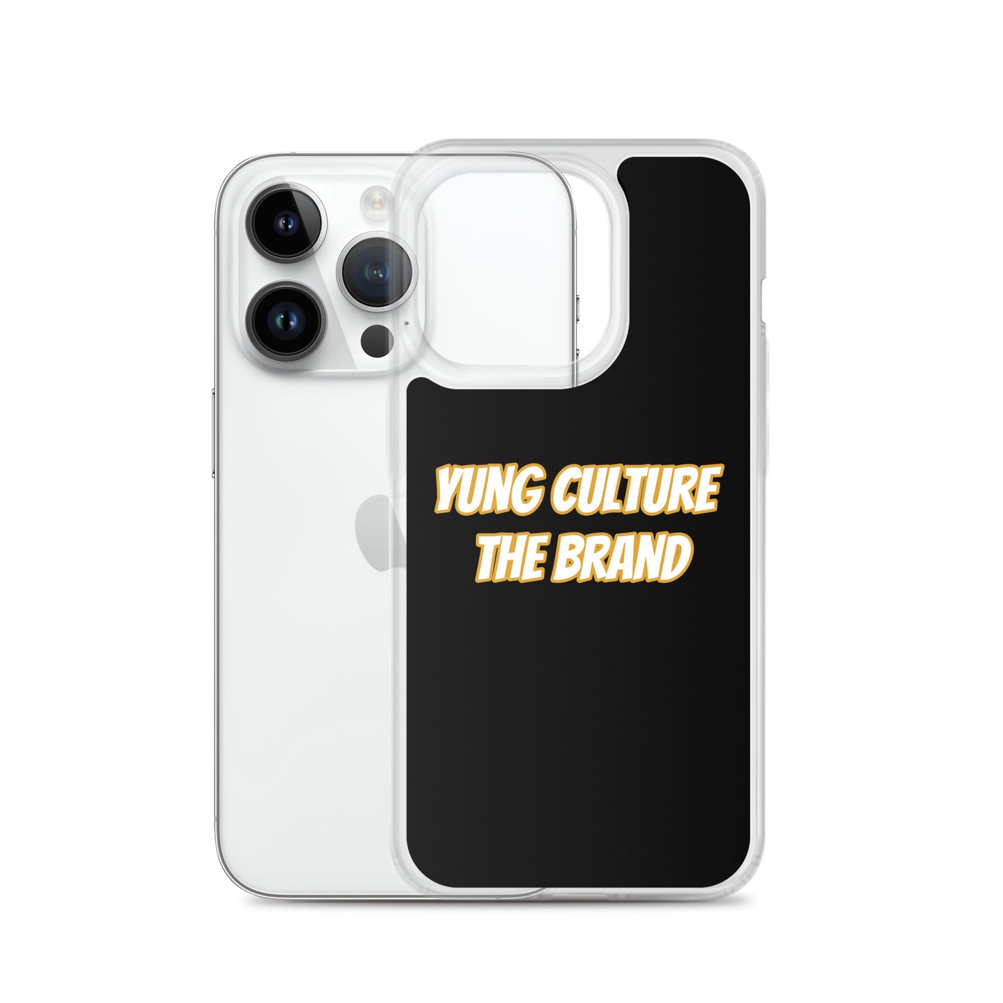 Yung Culture The Brand - Clear Case for iPhone® (Black)