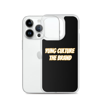 Yung Culture The Brand - Clear Case for iPhone® (Black)