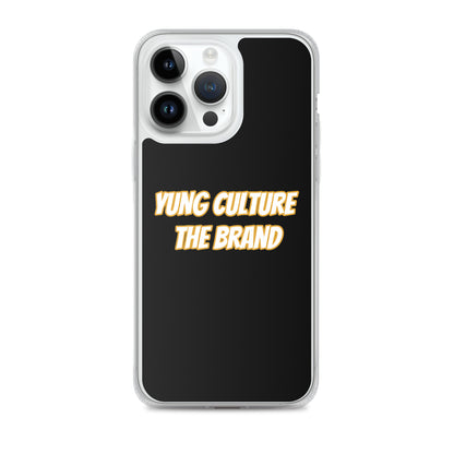 Yung Culture The Brand - Clear Case for iPhone® (Black)