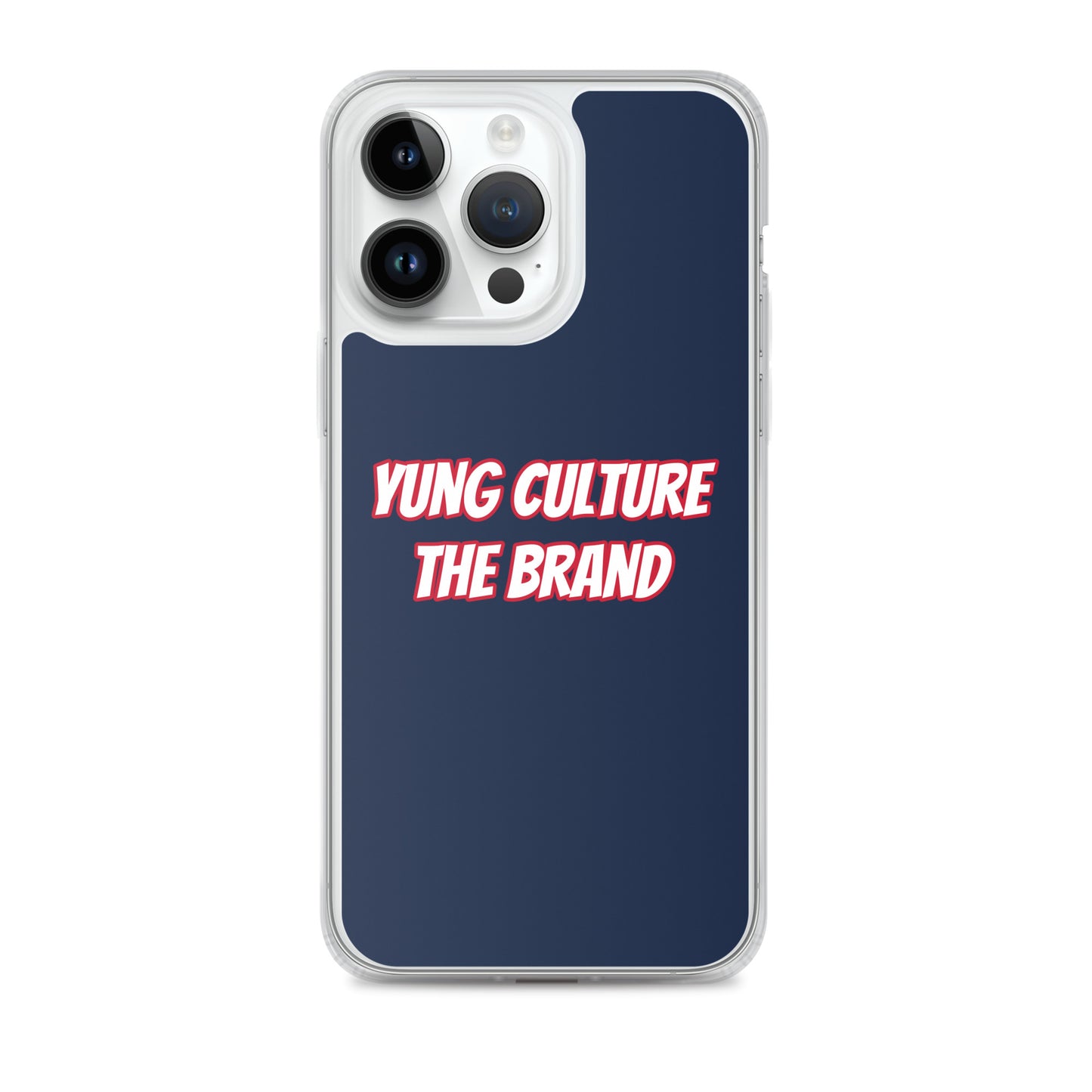 Yung Culture The Brand - Clear Case for iPhone® (Navy)