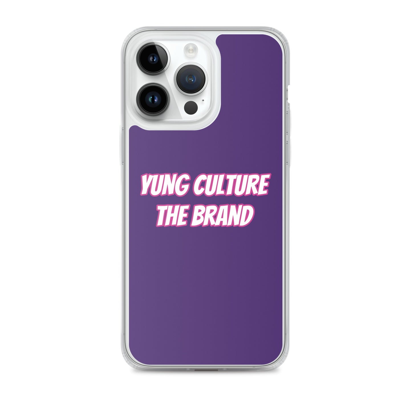 Yung Culture The Brand - Clear Case for iPhone® (Purple)