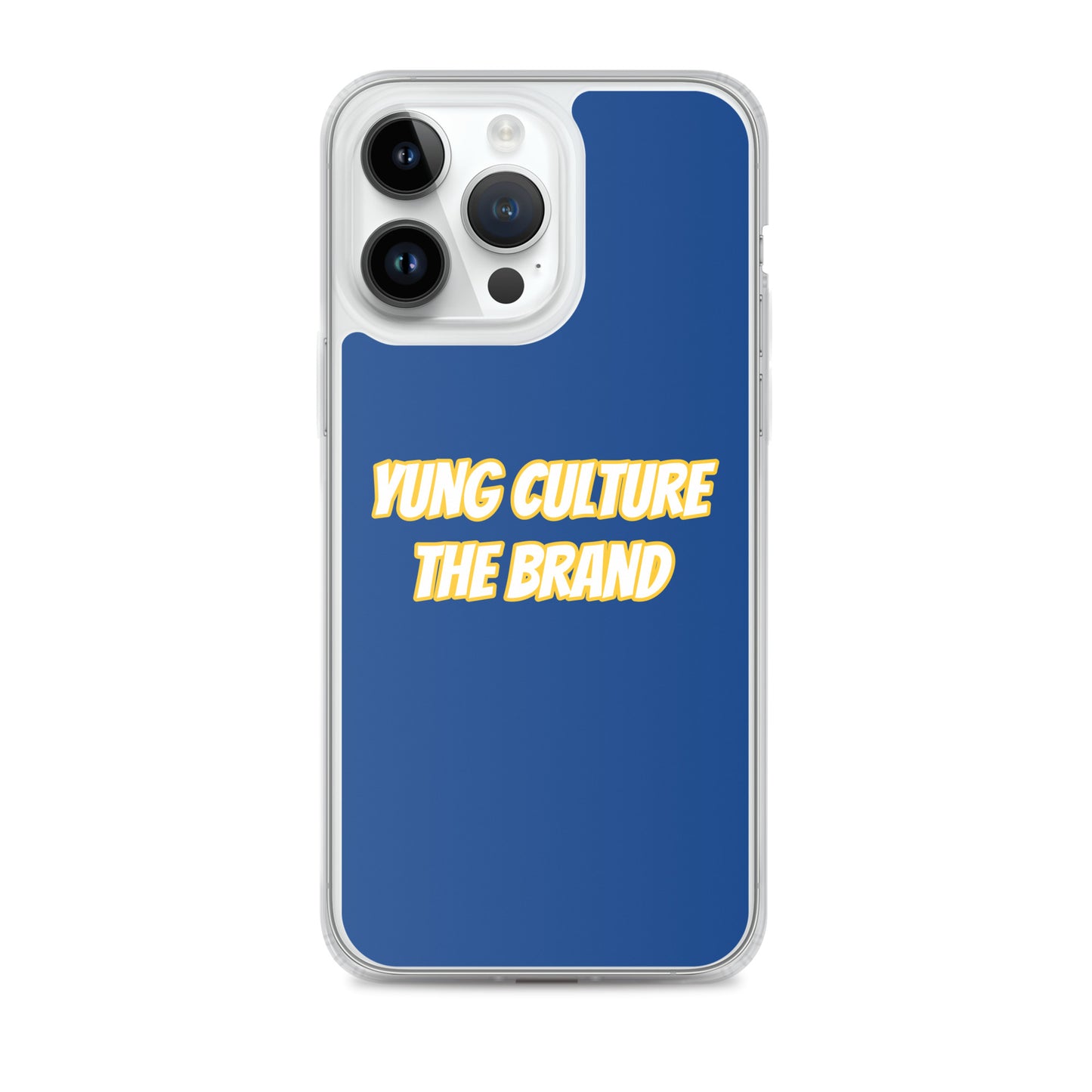 Yung Culture The Brand - Clear Case for iPhone® (Dark Cerulean)