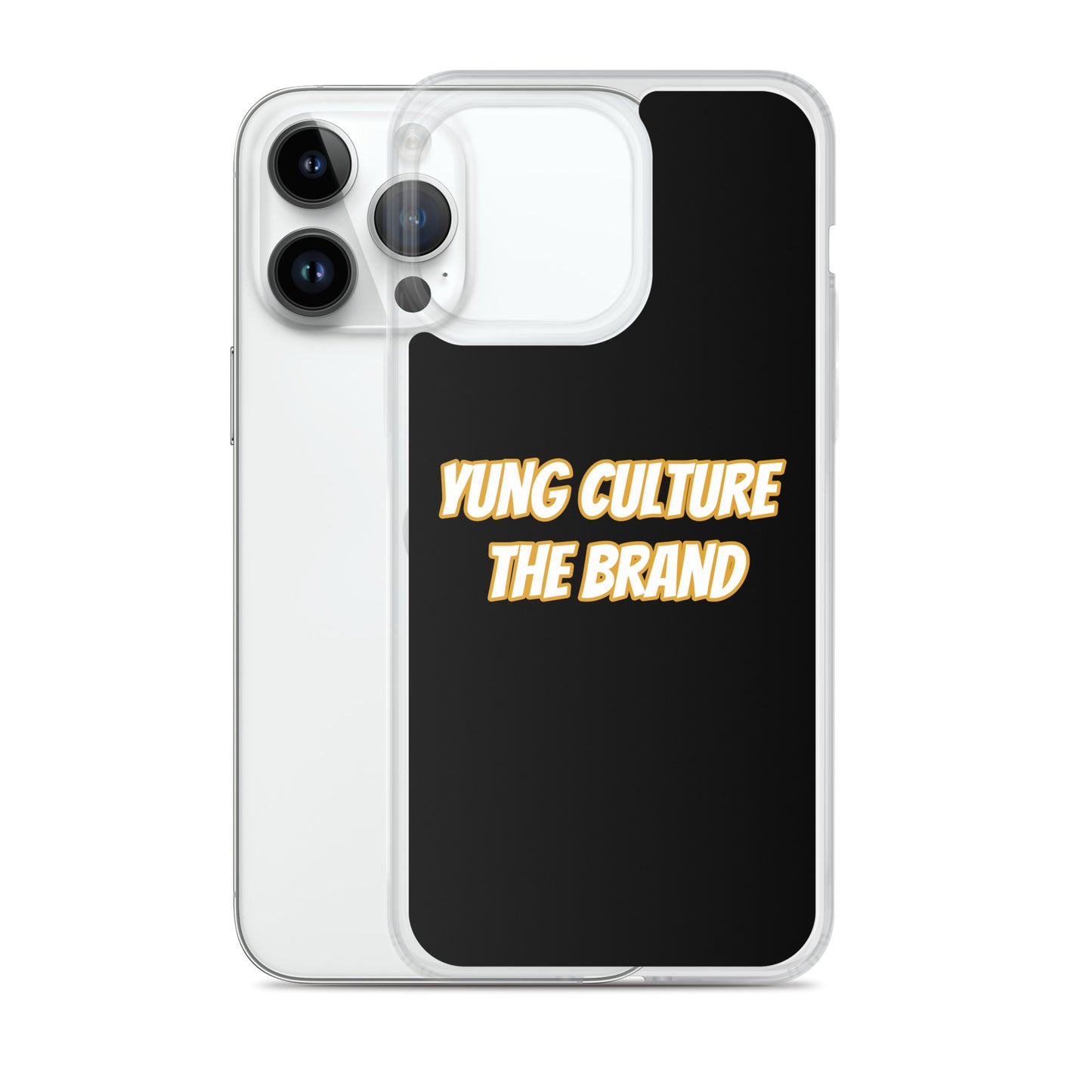 Yung Culture The Brand - Clear Case for iPhone® (Black)