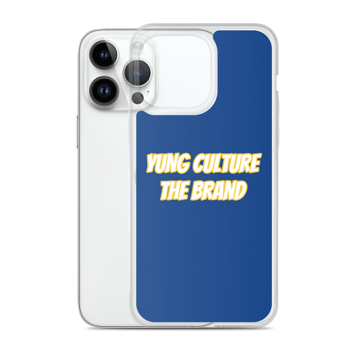 Yung Culture The Brand - Clear Case for iPhone® (Dark Cerulean)