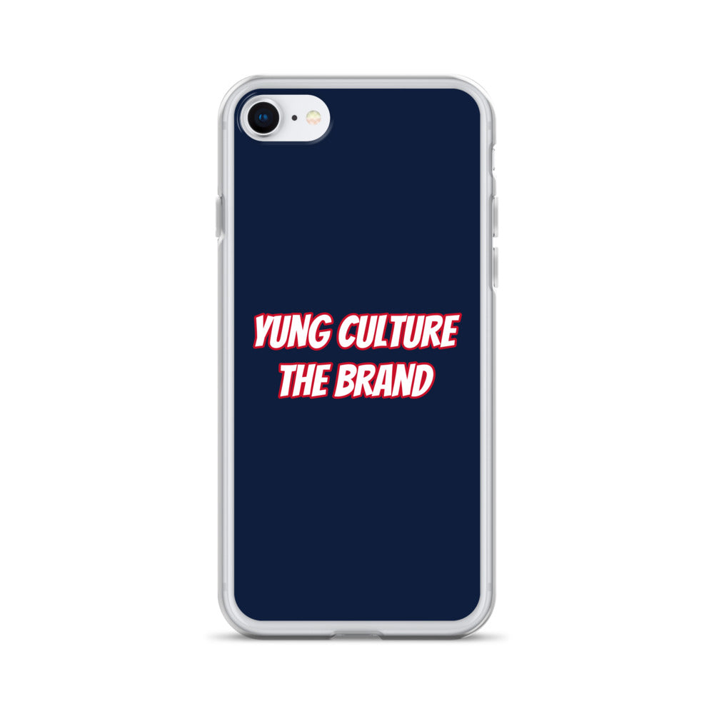 Yung Culture The Brand - Clear Case for iPhone® (Navy)