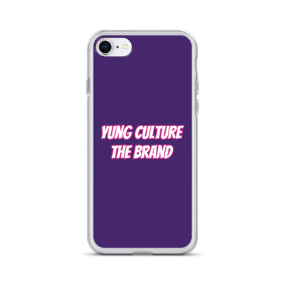 Yung Culture The Brand - Clear Case for iPhone® (Purple)