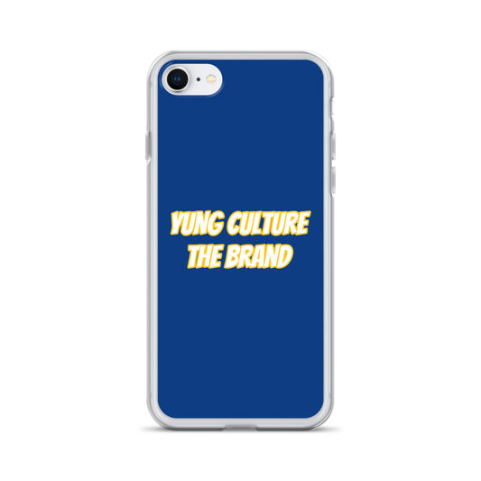 Yung Culture The Brand - Clear Case for iPhone® (Dark Cerulean)