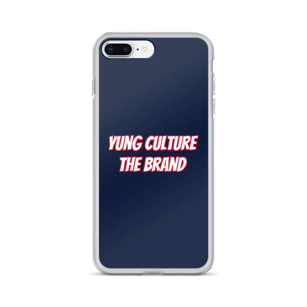 Yung Culture The Brand - Clear Case for iPhone® (Navy)