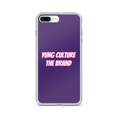 Yung Culture The Brand - Clear Case for iPhone® (Purple)