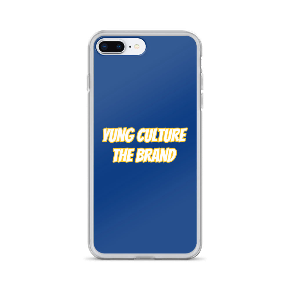 Yung Culture The Brand - Clear Case for iPhone® (Dark Cerulean)