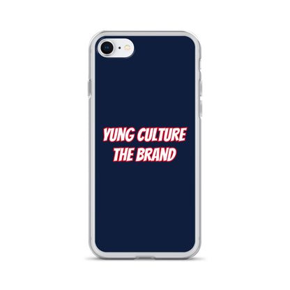 Yung Culture The Brand - Clear Case for iPhone® (Navy)