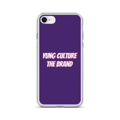 Yung Culture The Brand - Clear Case for iPhone® (Purple)