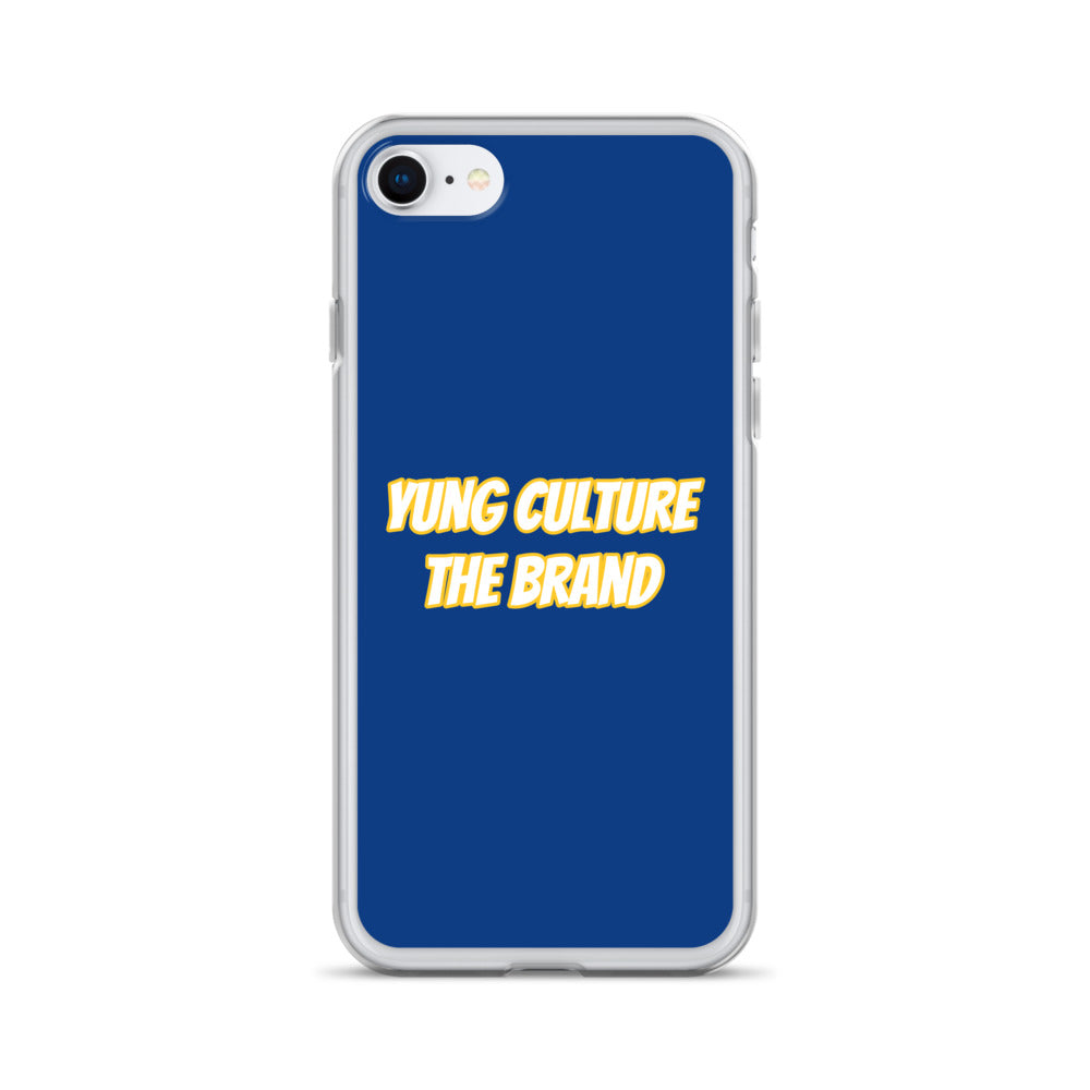 Yung Culture The Brand - Clear Case for iPhone® (Dark Cerulean)