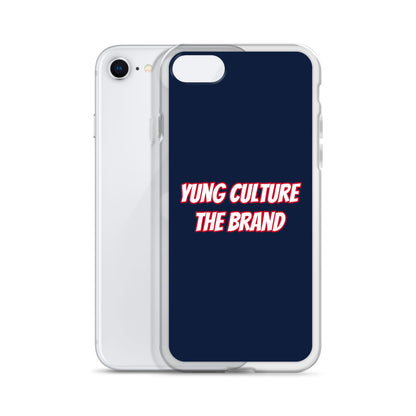 Yung Culture The Brand - Clear Case for iPhone® (Navy)