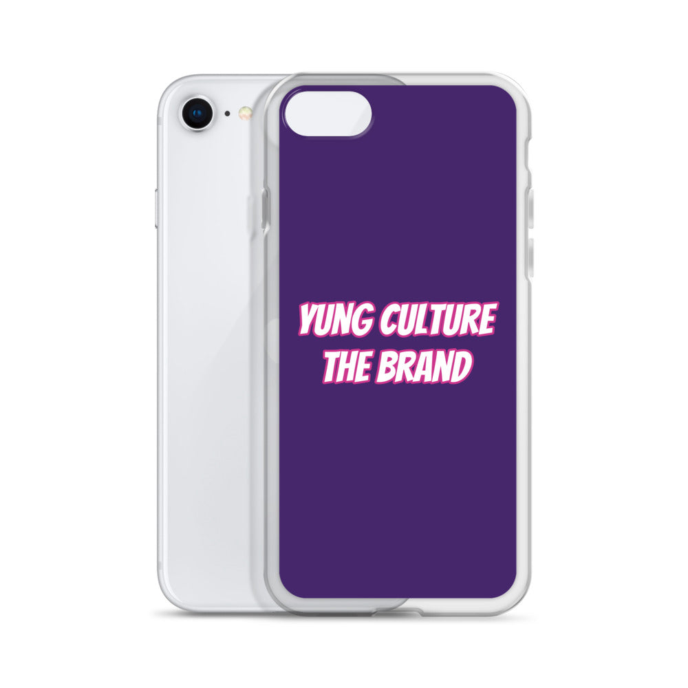 Yung Culture The Brand - Clear Case for iPhone® (Purple)