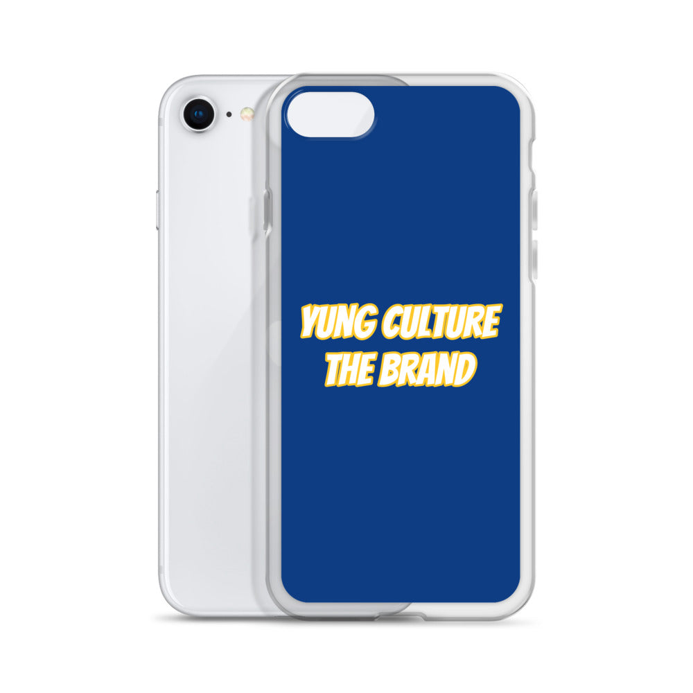 Yung Culture The Brand - Clear Case for iPhone® (Dark Cerulean)