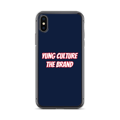 Yung Culture The Brand - Clear Case for iPhone® (Navy)