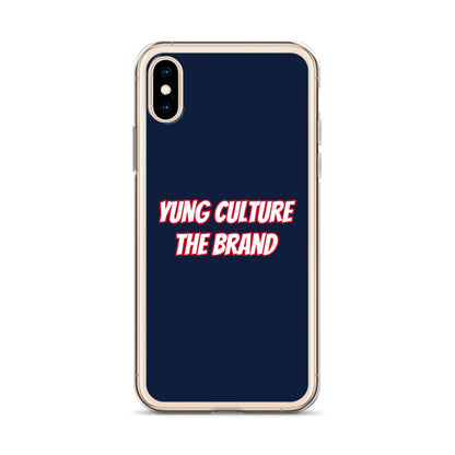 Yung Culture The Brand - Clear Case for iPhone® (Navy)