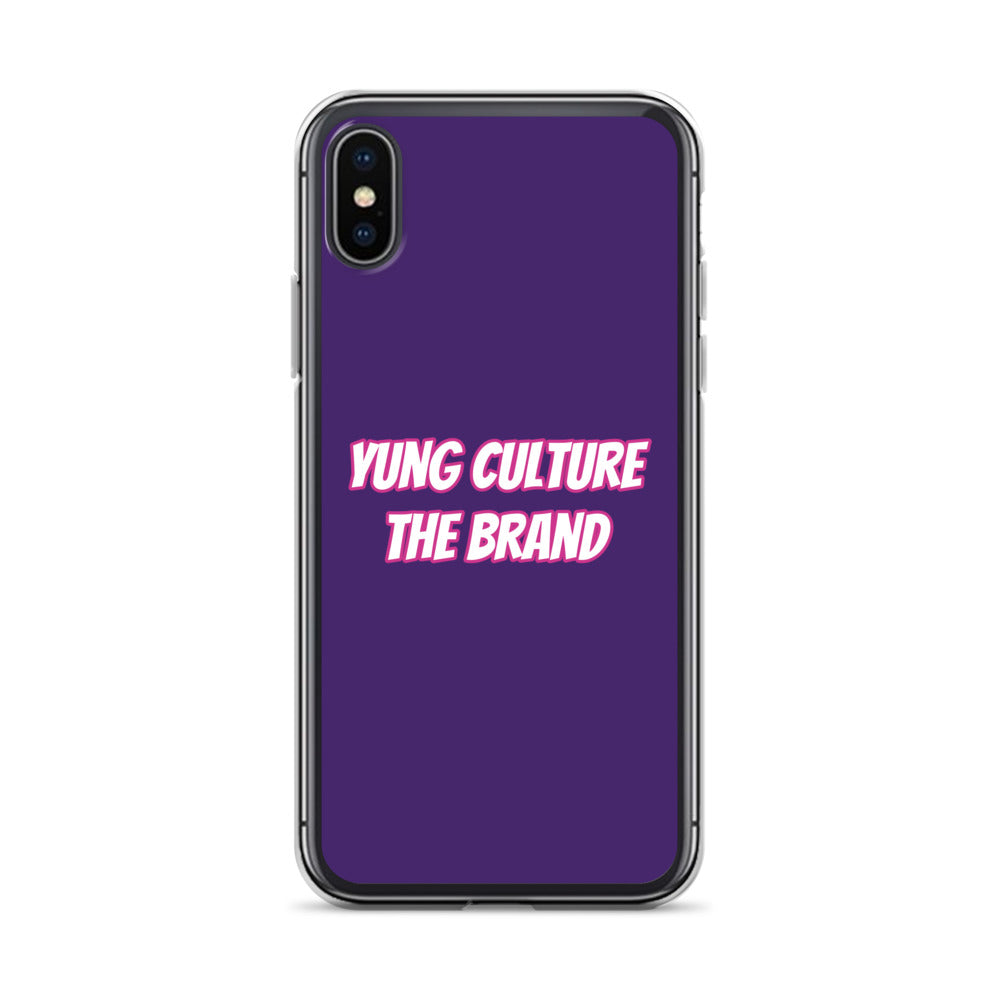 Yung Culture The Brand - Clear Case for iPhone® (Purple)