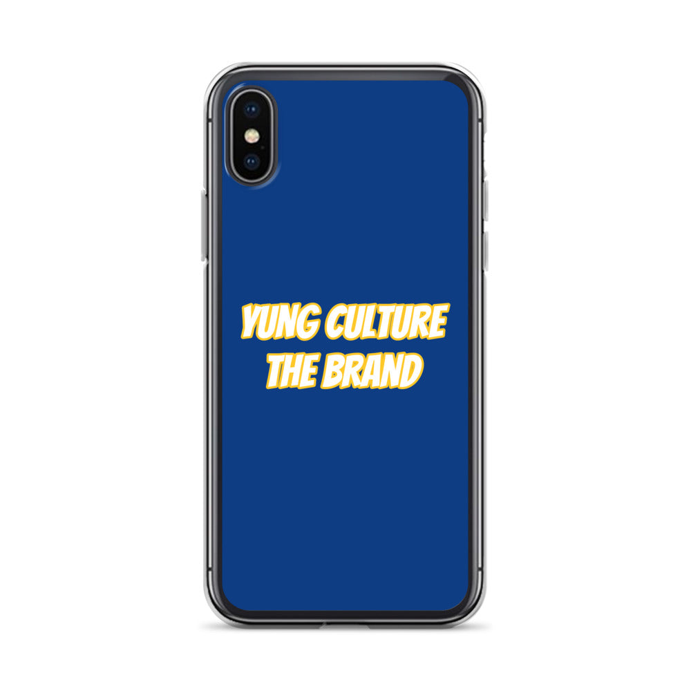 Yung Culture The Brand - Clear Case for iPhone® (Dark Cerulean)