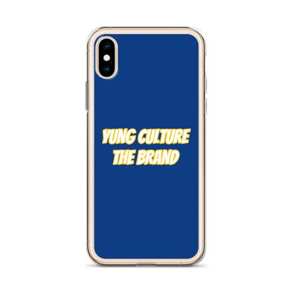 Yung Culture The Brand - Clear Case for iPhone® (Dark Cerulean)