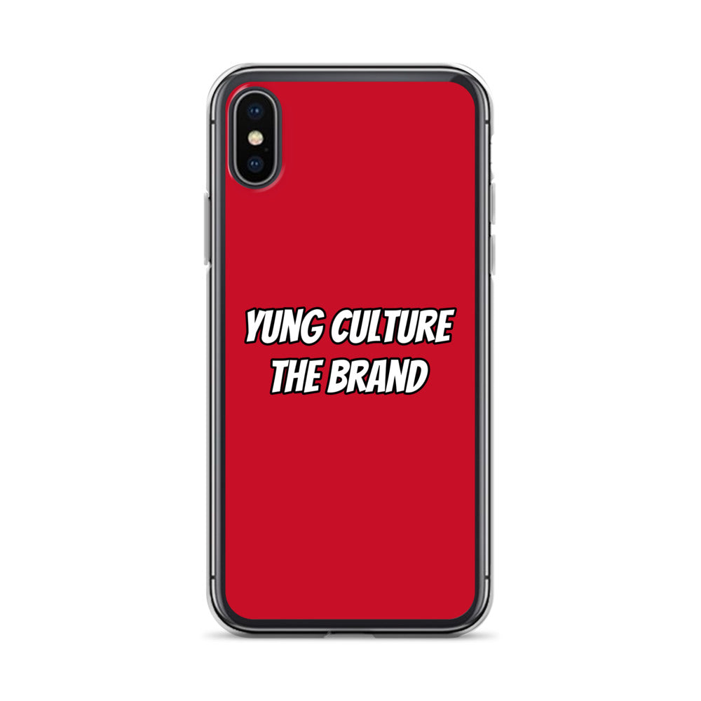 Yung Culture The Brand - Clear Case for iPhone® (Red)