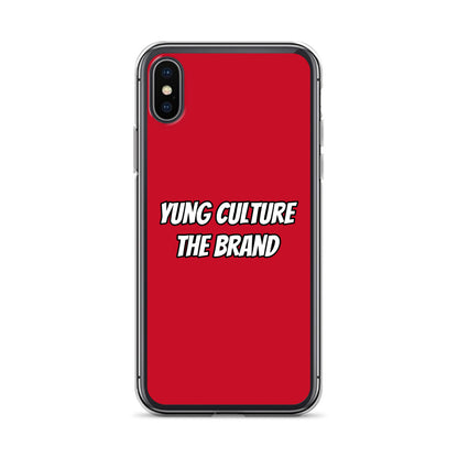 Yung Culture The Brand - Clear Case for iPhone® (Red)