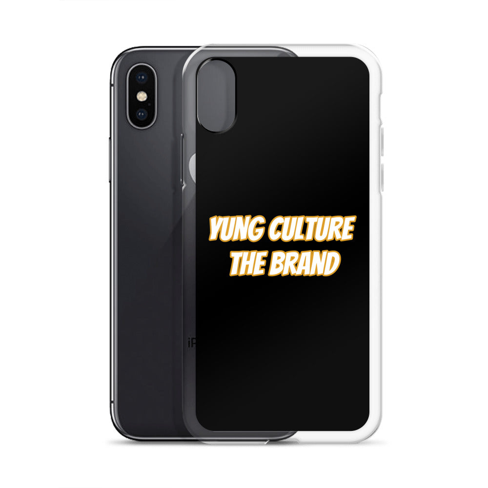 Yung Culture The Brand - Clear Case for iPhone® (Black)