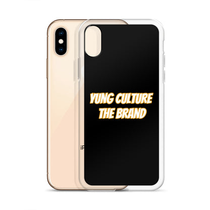 Yung Culture The Brand - Clear Case for iPhone® (Black)