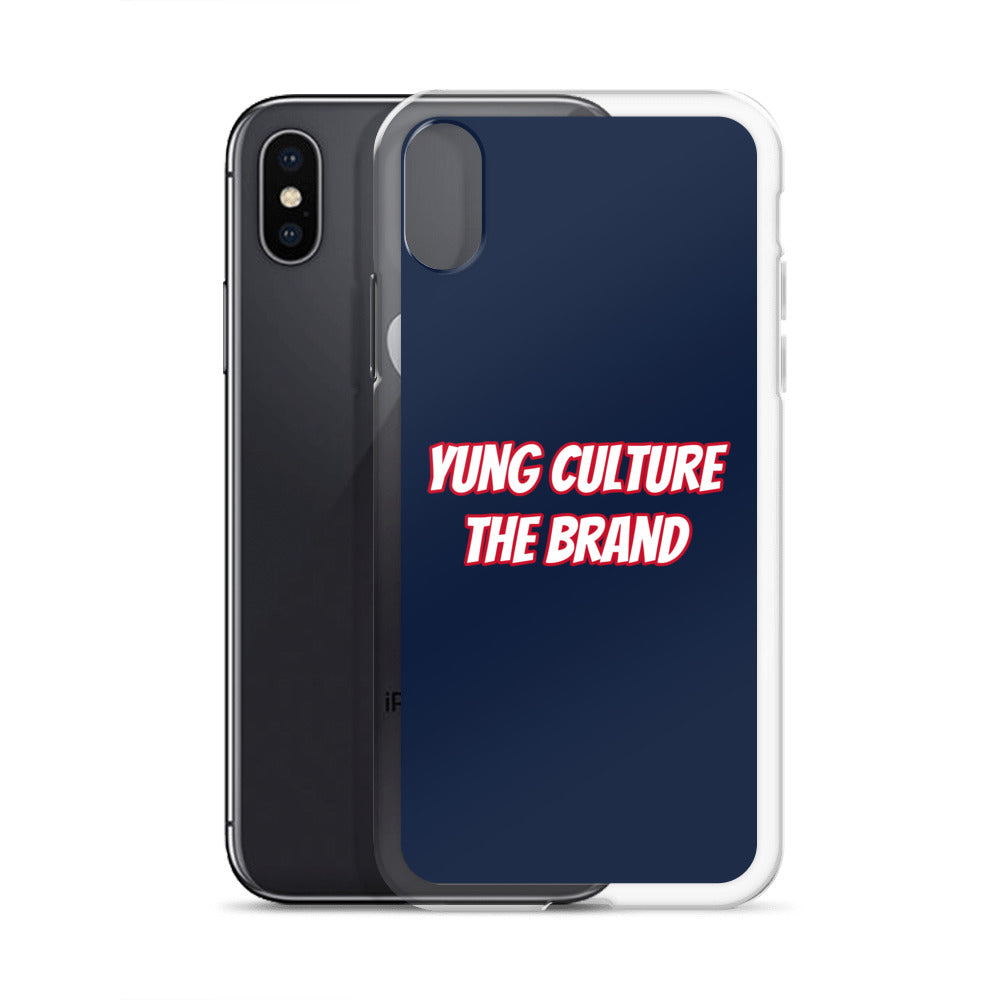 Yung Culture The Brand - Clear Case for iPhone® (Navy)