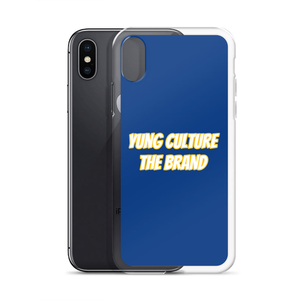 Yung Culture The Brand - Clear Case for iPhone® (Dark Cerulean)