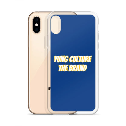 Yung Culture The Brand - Clear Case for iPhone® (Dark Cerulean)