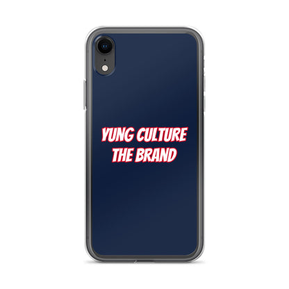 Yung Culture The Brand - Clear Case for iPhone® (Navy)