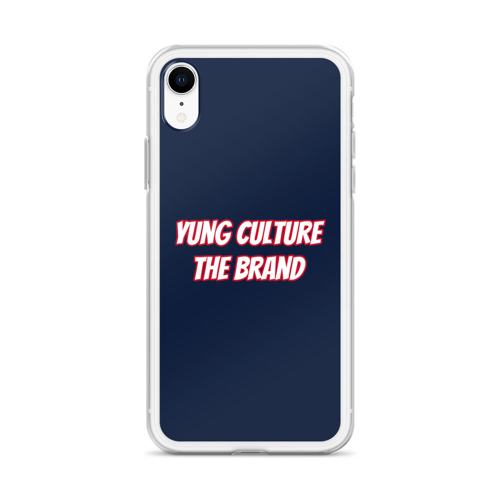 Yung Culture The Brand - Clear Case for iPhone® (Navy)