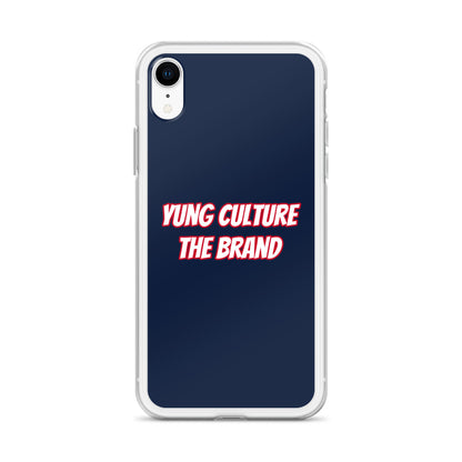 Yung Culture The Brand - Clear Case for iPhone® (Navy)