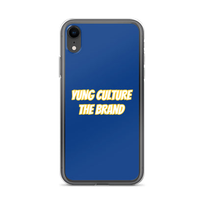 Yung Culture The Brand - Clear Case for iPhone® (Dark Cerulean)