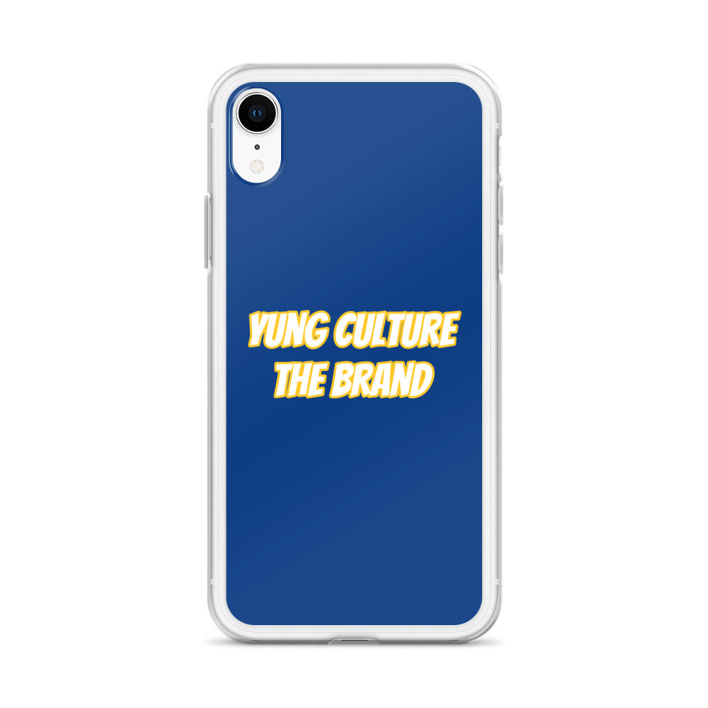 Yung Culture The Brand - Clear Case for iPhone® (Dark Cerulean)