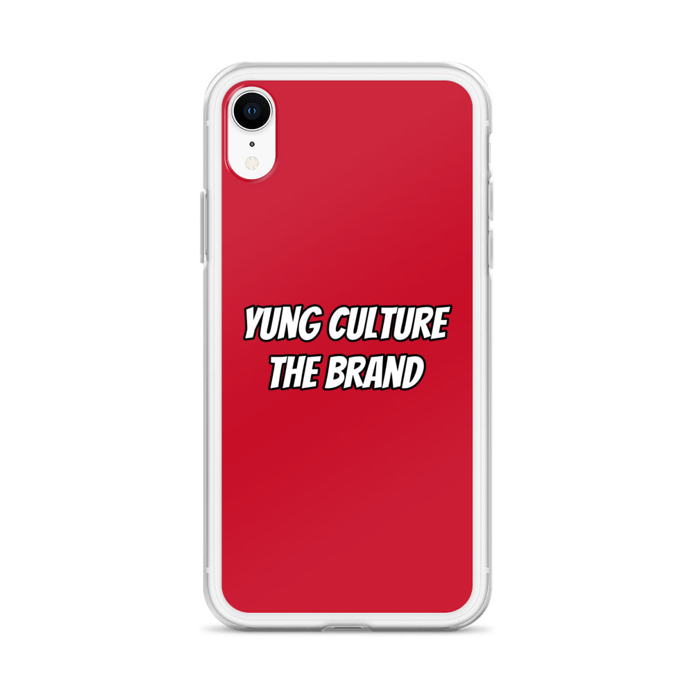 Yung Culture The Brand - Clear Case for iPhone® (Red)