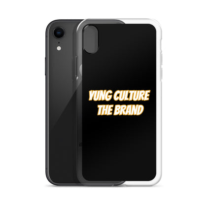 Yung Culture The Brand - Clear Case for iPhone® (Black)