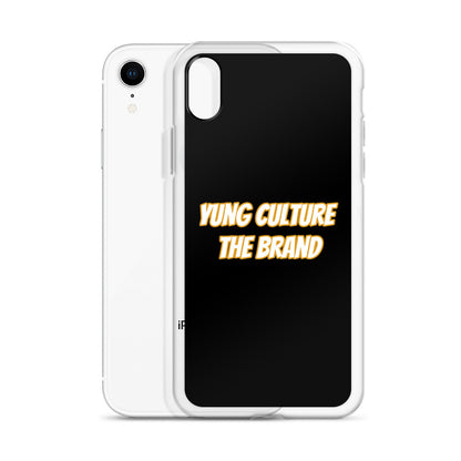 Yung Culture The Brand - Clear Case for iPhone® (Black)