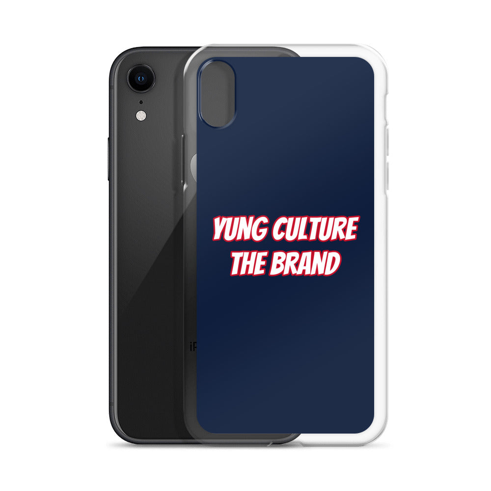 Yung Culture The Brand - Clear Case for iPhone® (Navy)