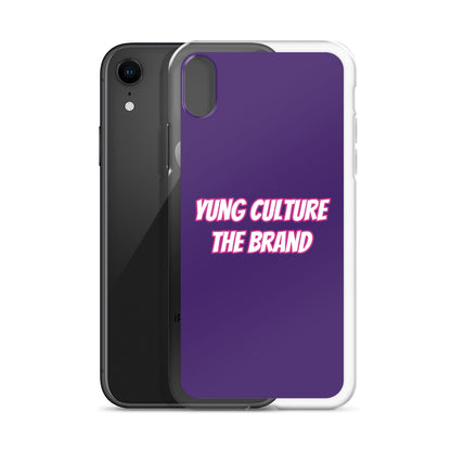 Yung Culture The Brand - Clear Case for iPhone® (Purple)